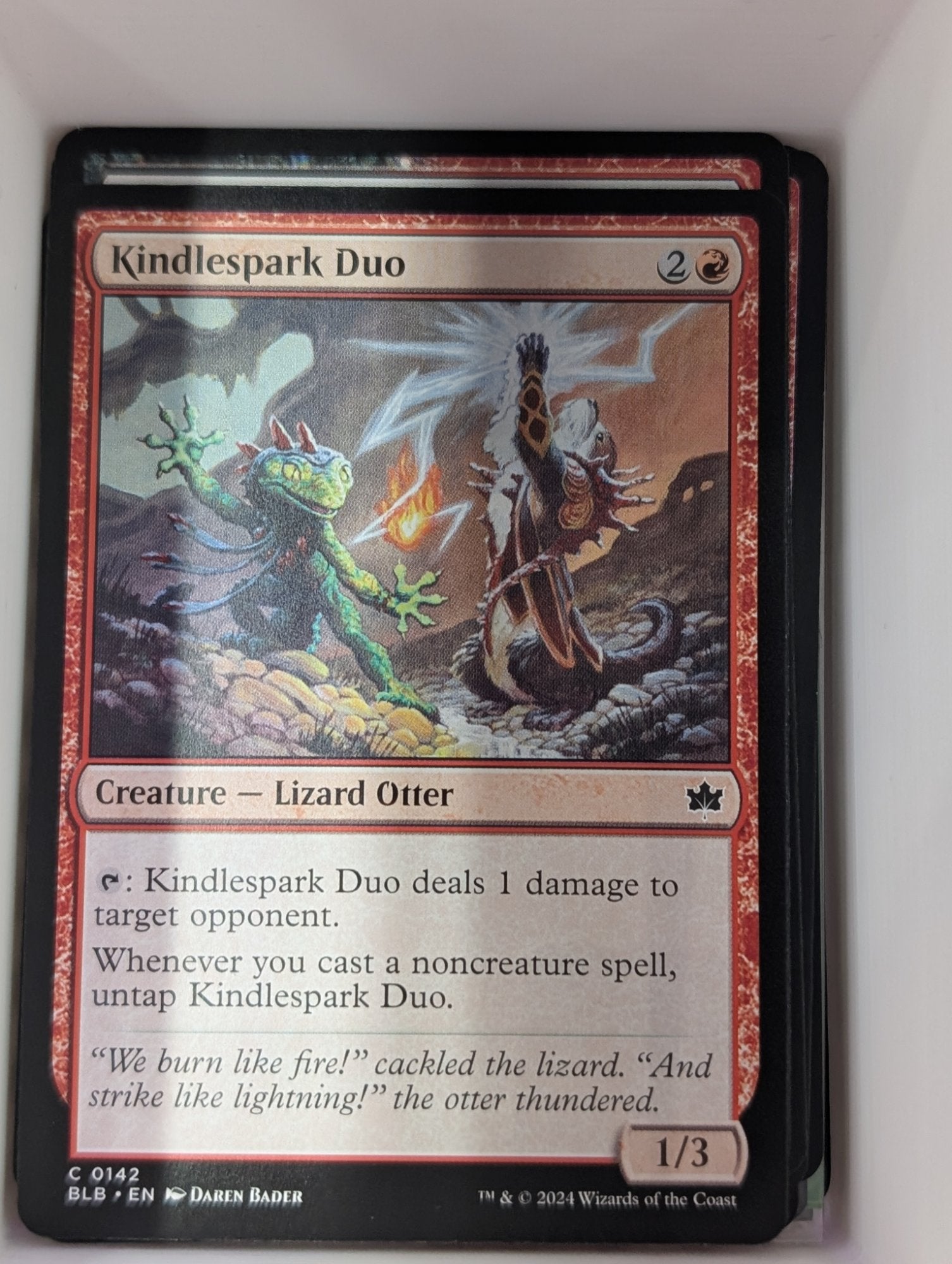 Image of Kindlespark Duo Bloomburrow (blb) #142