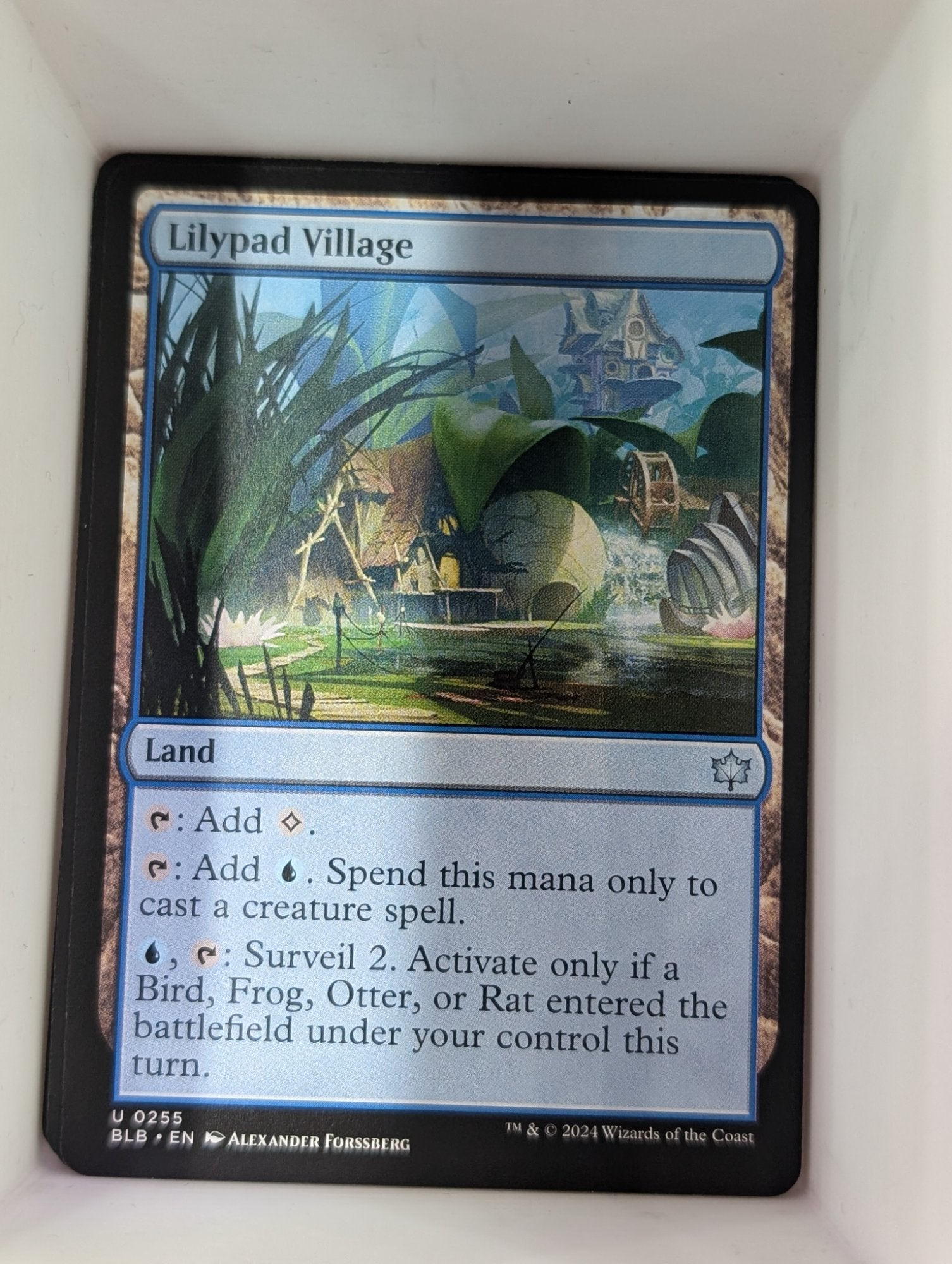 Image of Lilypad Village Bloomburrow (blb) #255