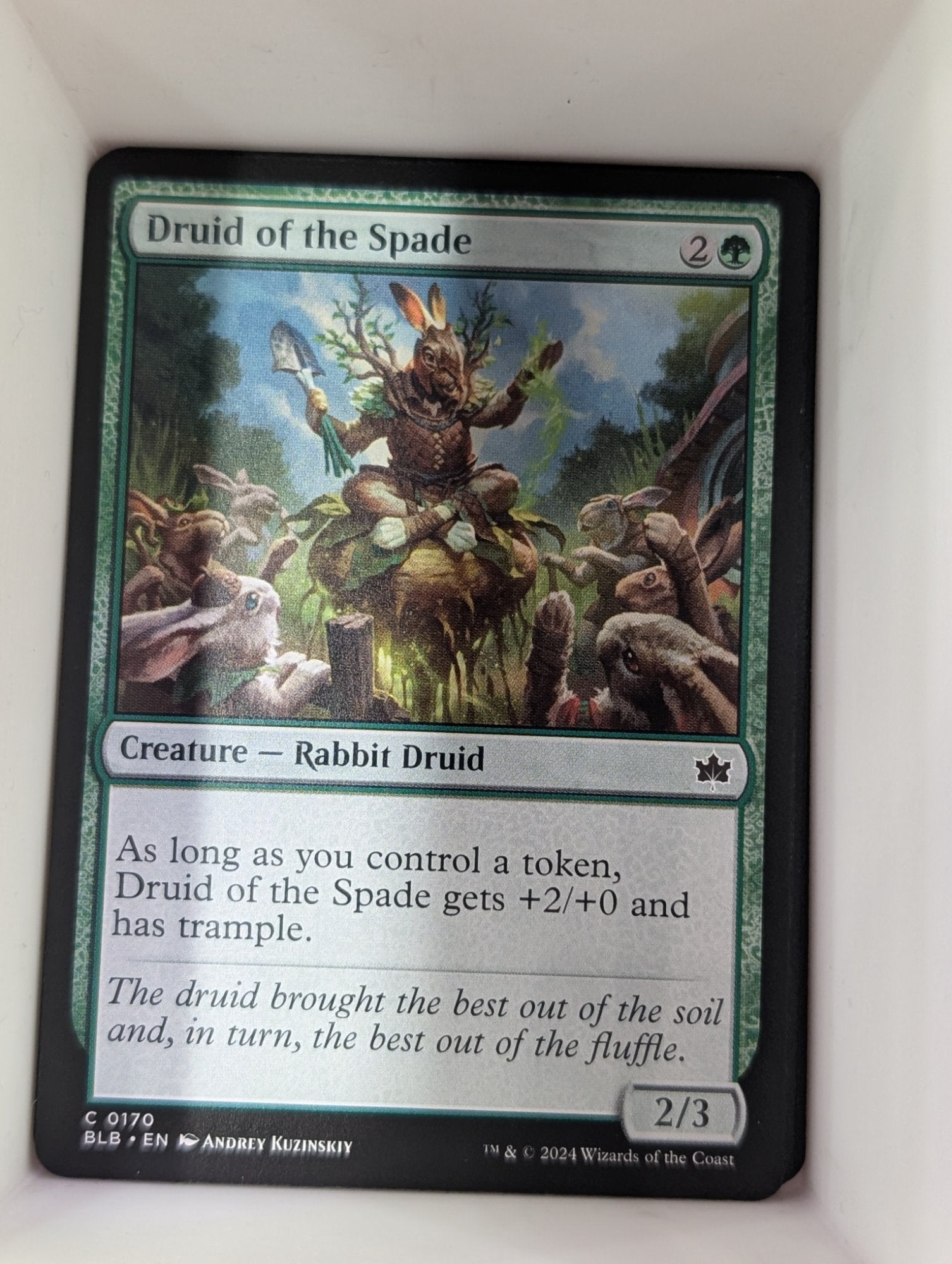 Image of Druid of the Spade Bloomburrow (blb) #170