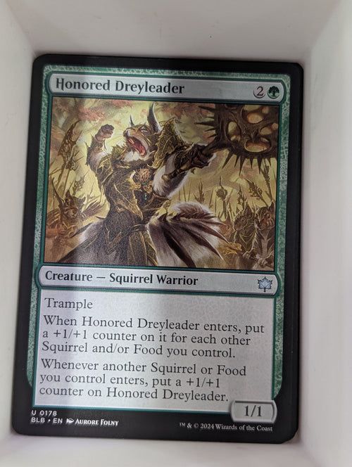 Image of Honored Dreyleader Bloomburrow (blb) #178