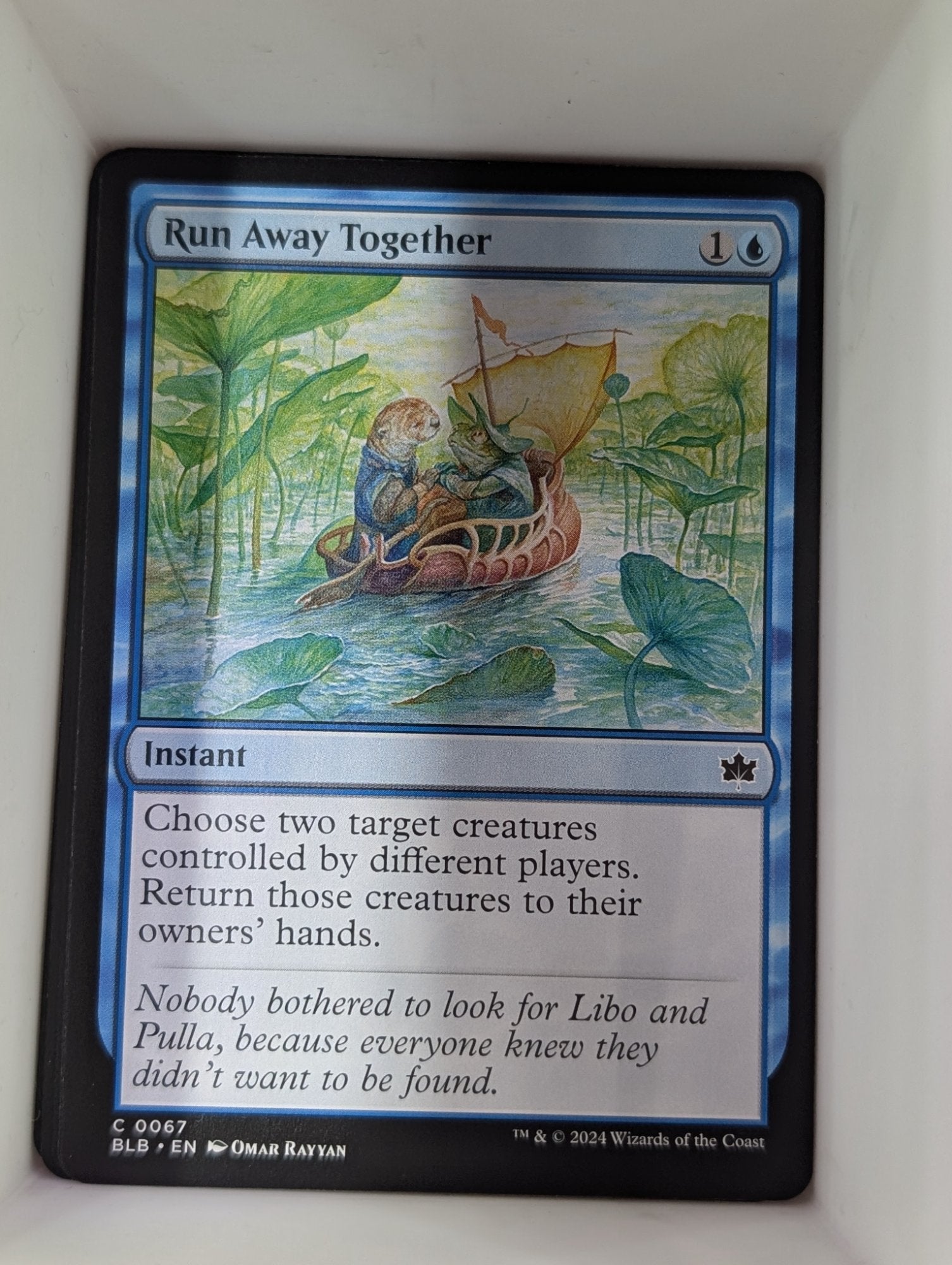 Image of Run Away Together Bloomburrow (blb) #67