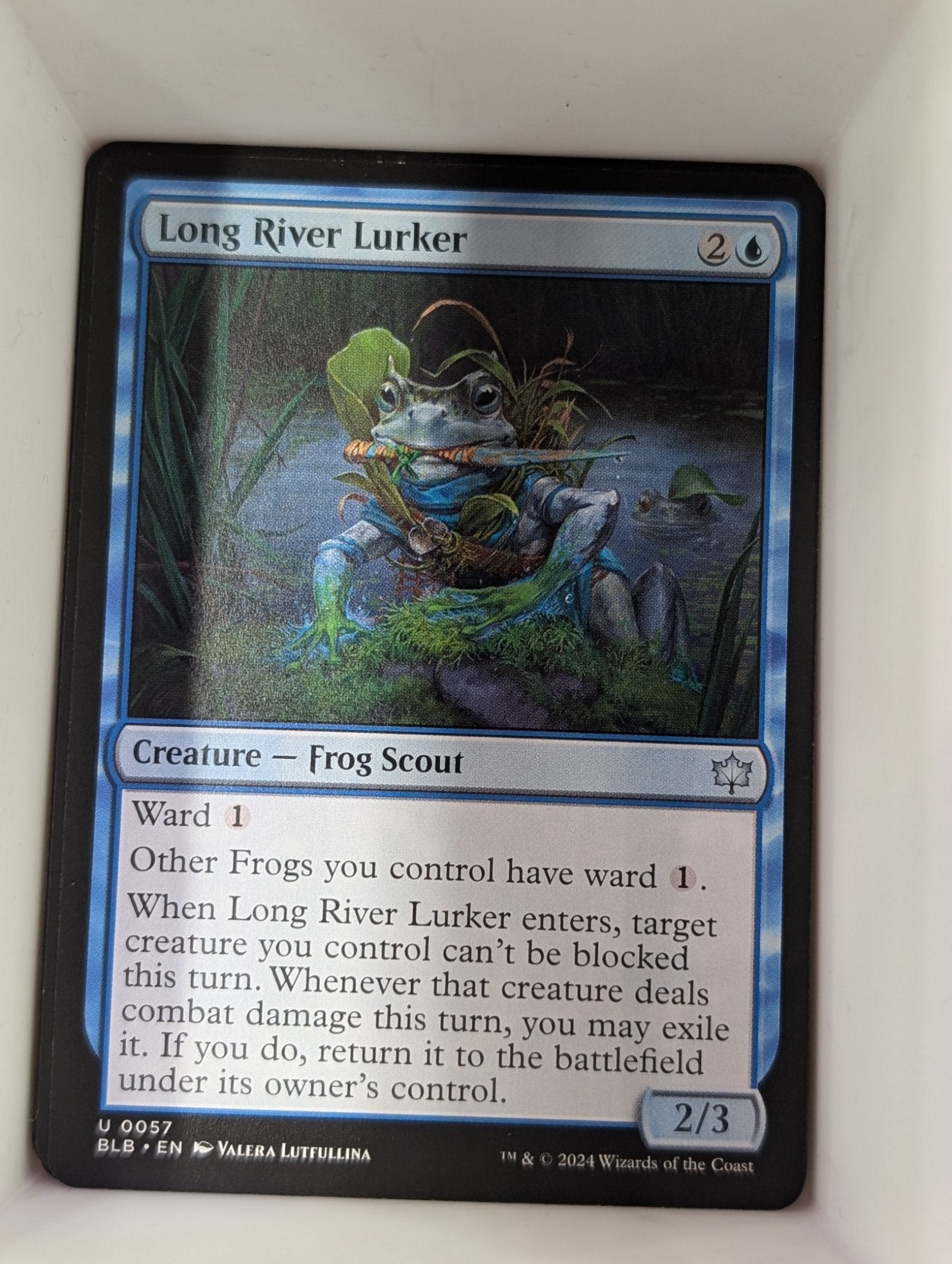 Image of Long River Lurker Bloomburrow (blb) #57