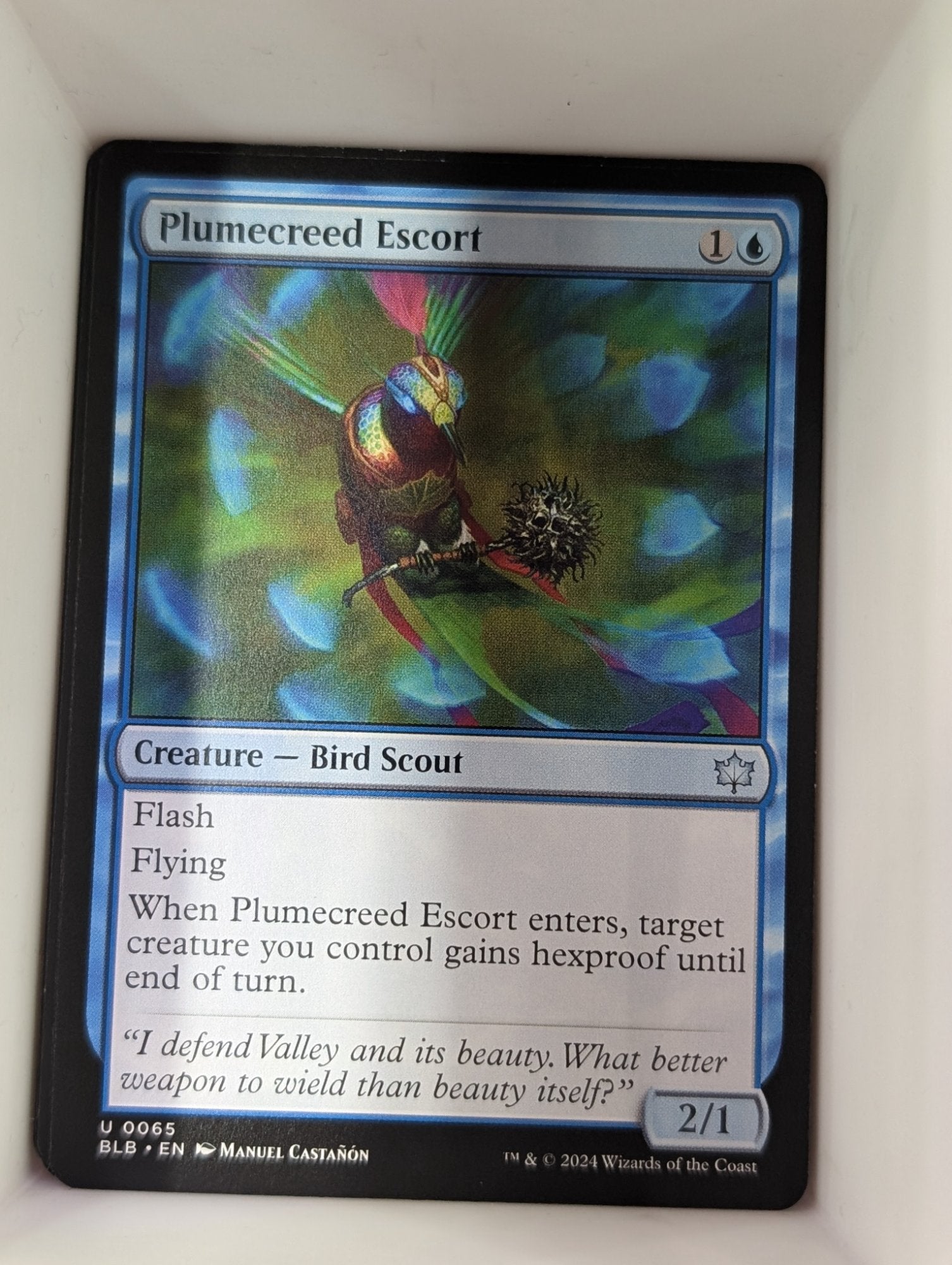 Image of Plumecreed Escort Bloomburrow (blb) #65