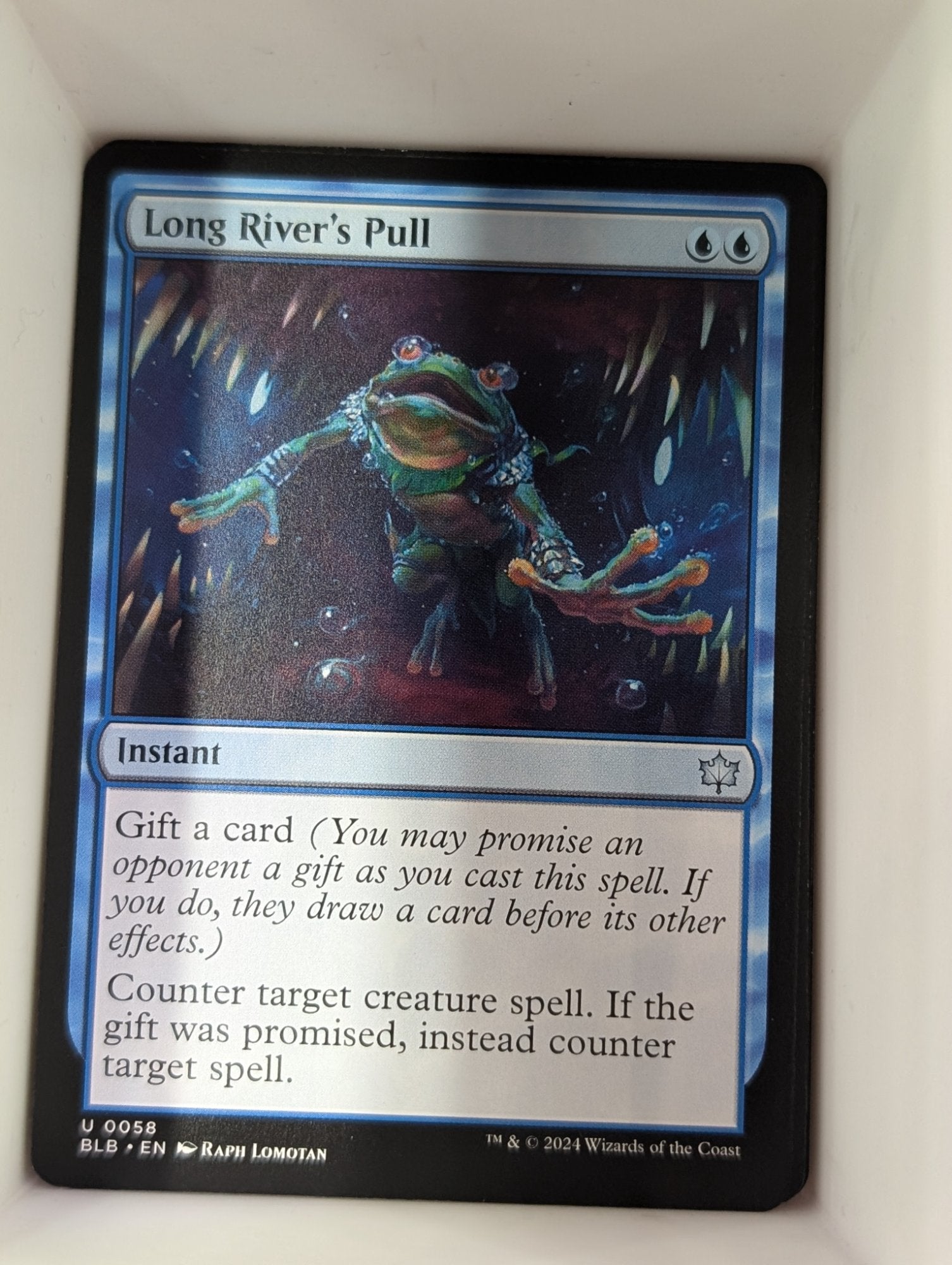 Image of Long River's Pull Bloomburrow (BLB) #58