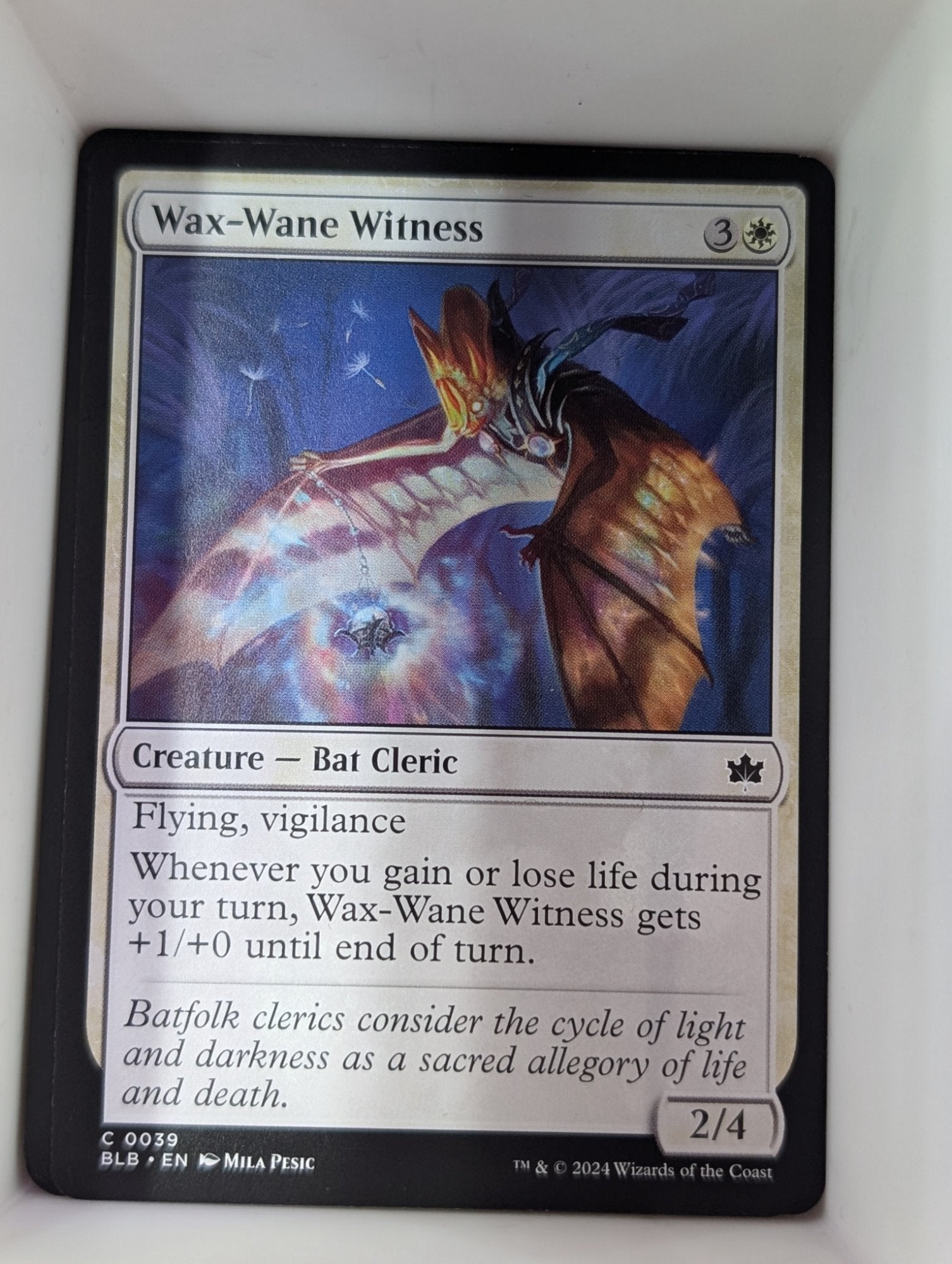 Image of Wax-Wane Witness Bloomburrow (blb) #39