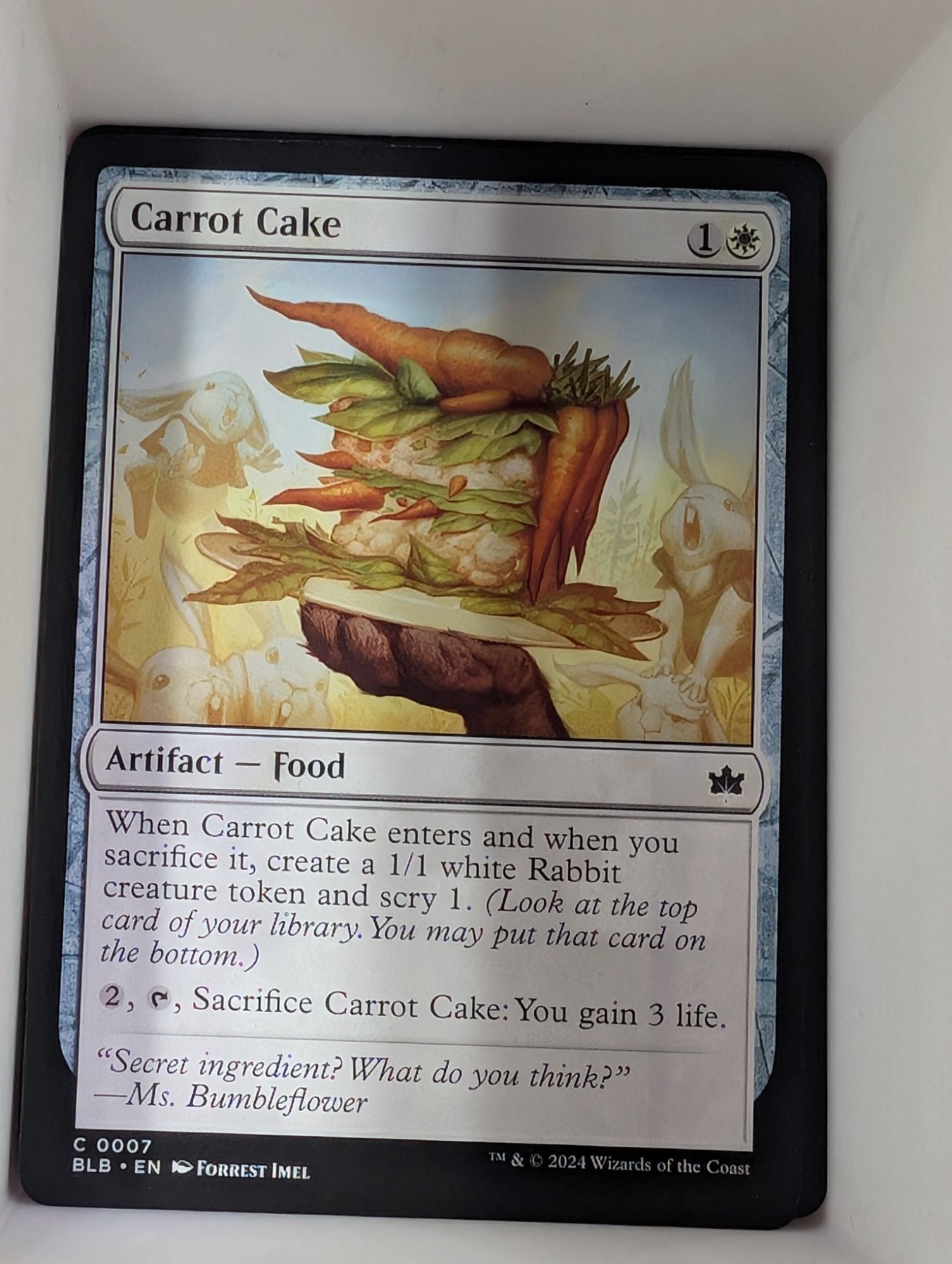 Image of Carrot Cake Bloomburrow (blb) #7