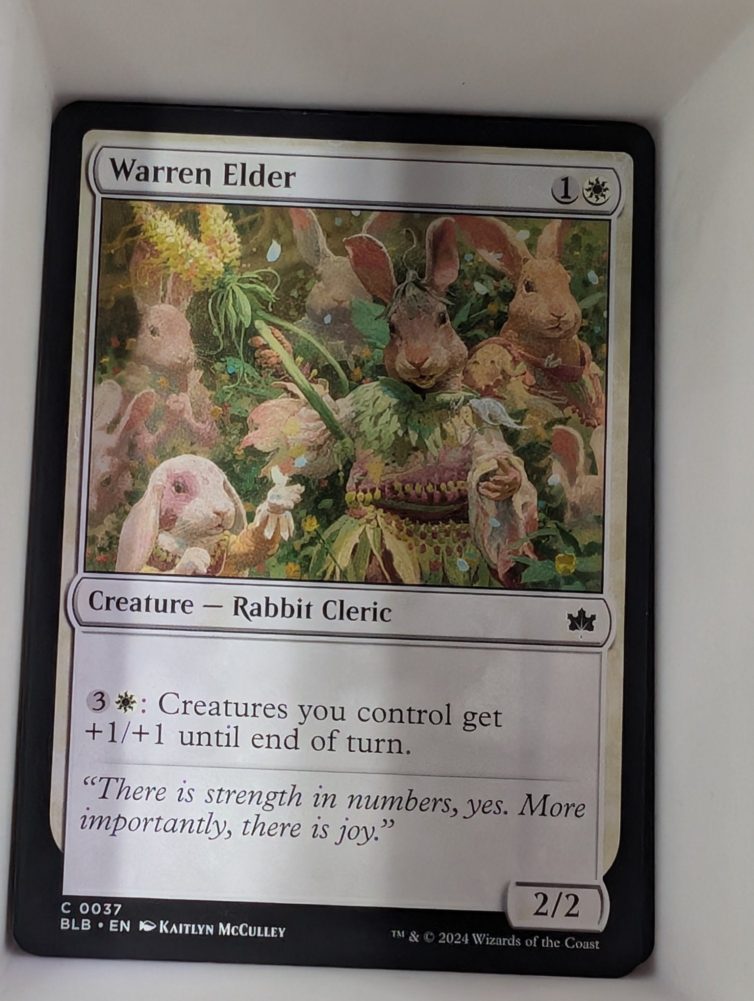 Image of Warren Elder Bloomburrow (blb) #37