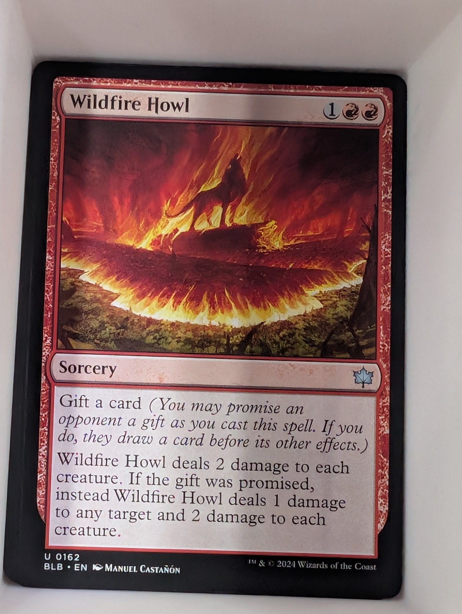 Image of Wildfire Howl Bloomburrow (blb) #162