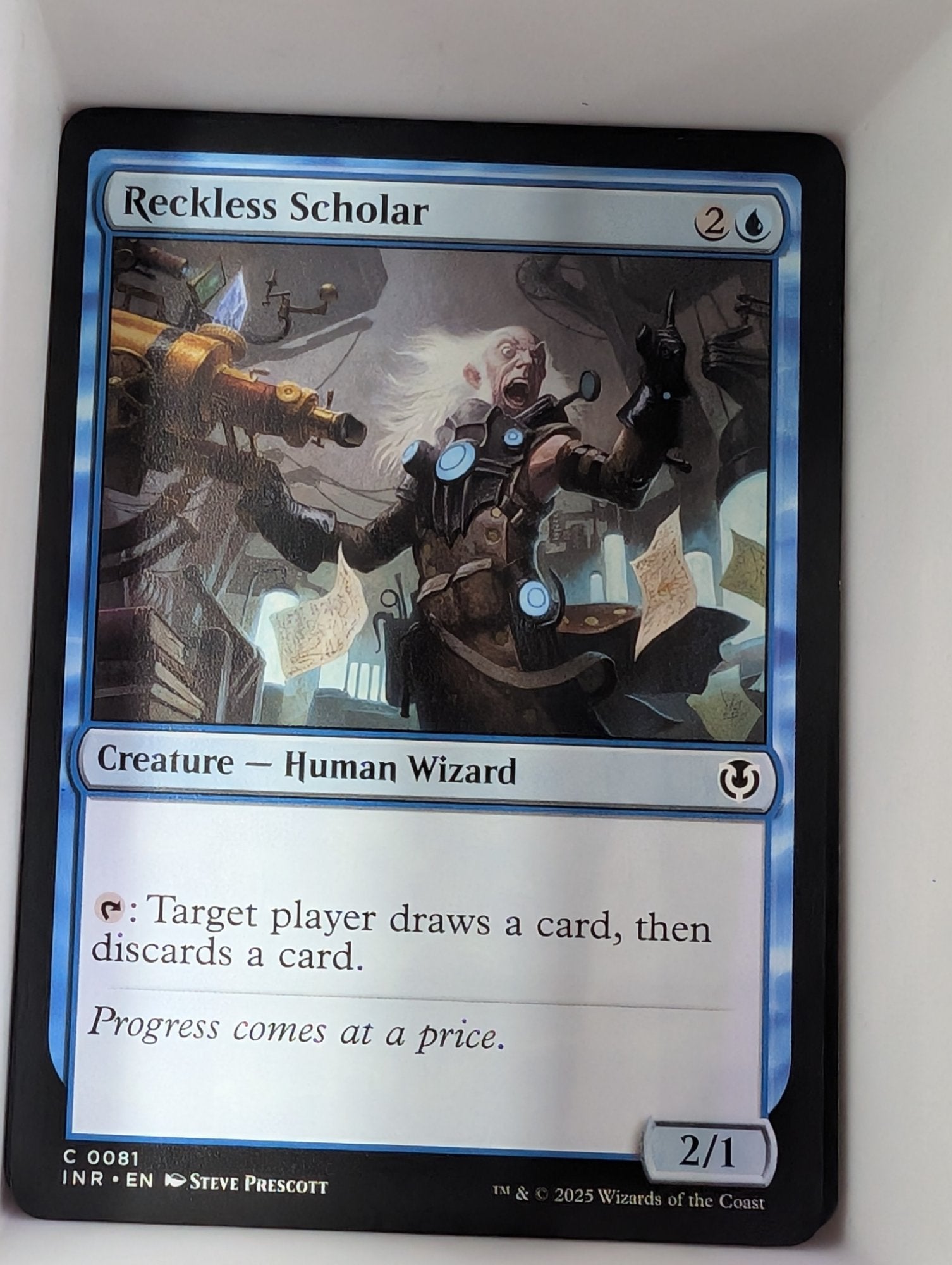 Image of Reckless Scholar Innistrad Remastered (INR) #81