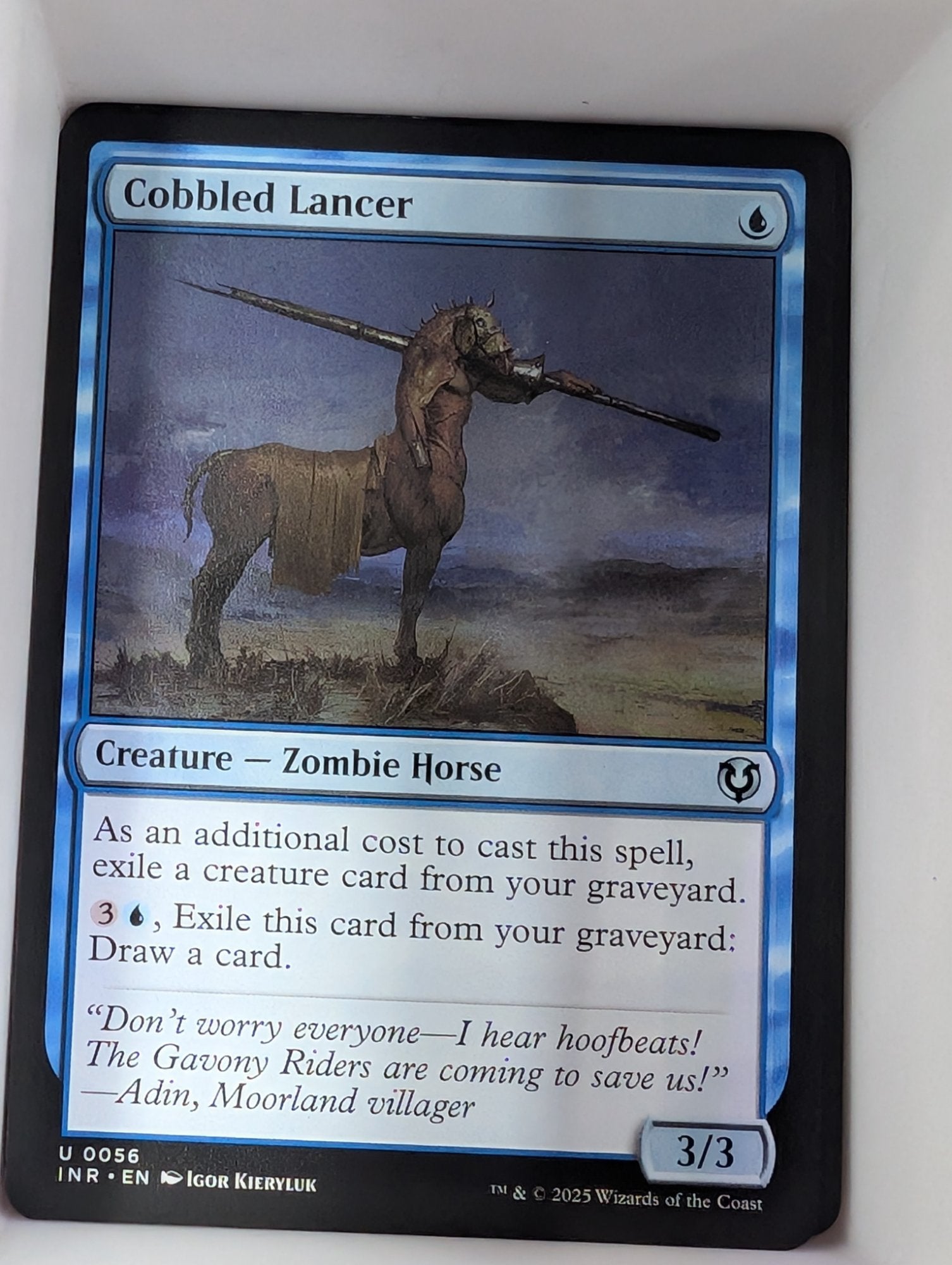 Image of Cobbled Lancer Innistrad Remastered (inr) #56