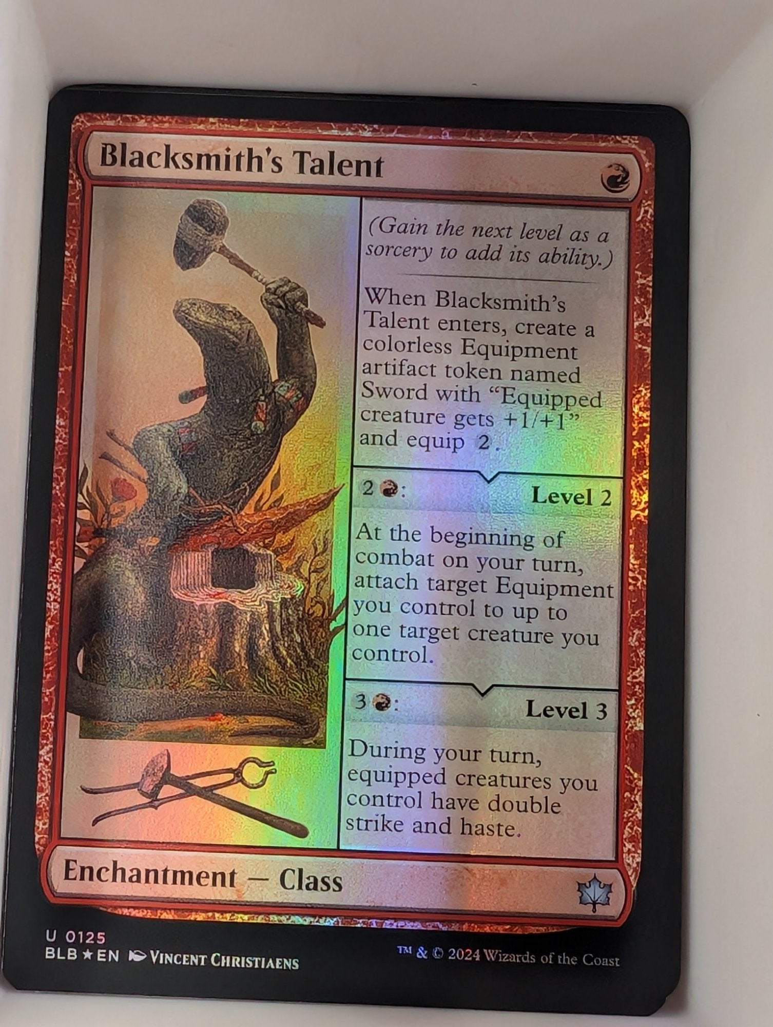 Image of Blacksmith's Talent Bloomburrow (BLB) #125