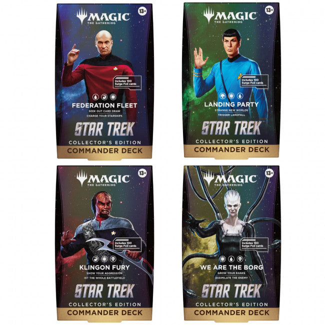 MTG Star Trek - Collector Commander Decks