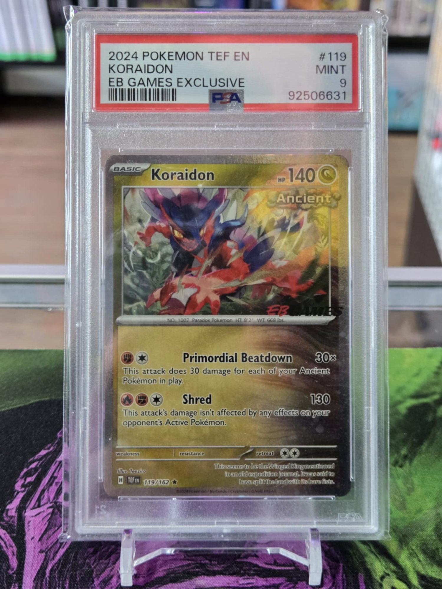 Image of Koraidon Temporal Forces (TEF) #119