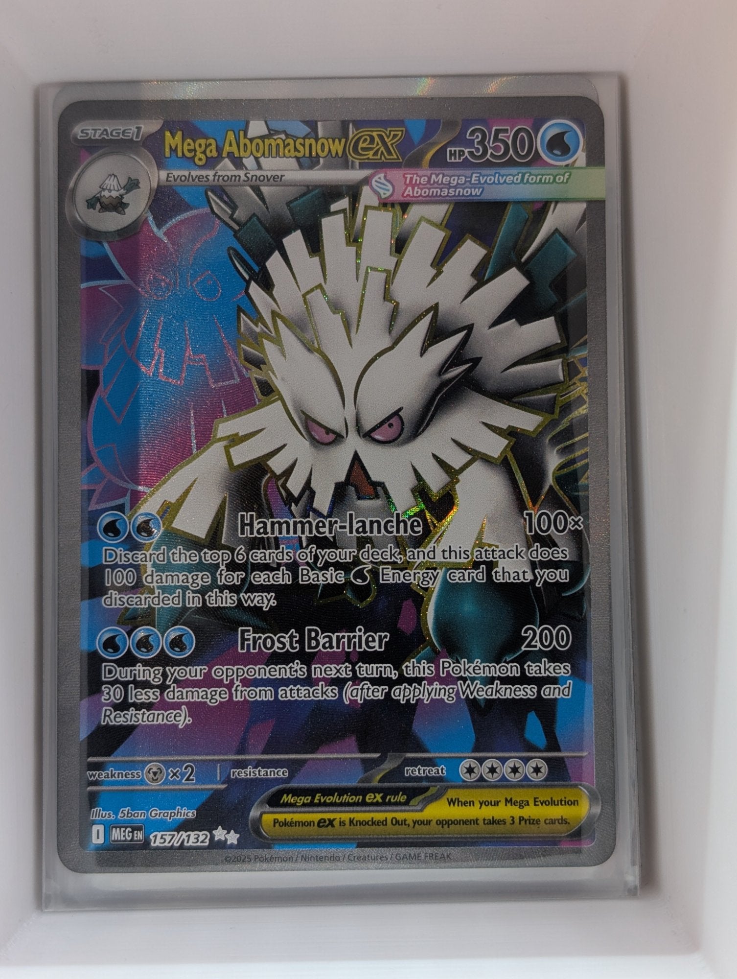 Image of Mega Abomasnow ex Mega Evolution (MEG) #157