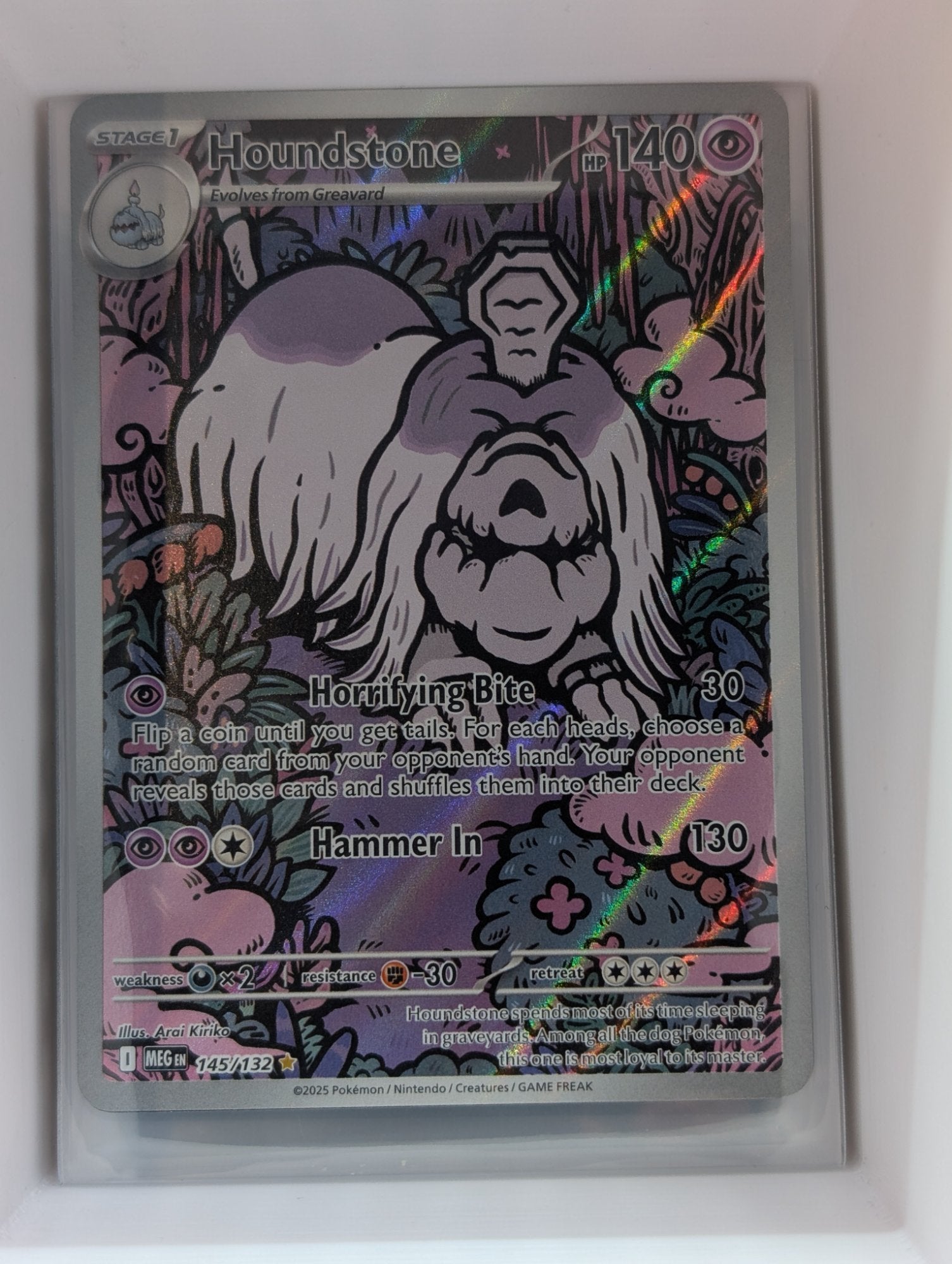 Image of Houndstone Mega Evolution (MEG) #145