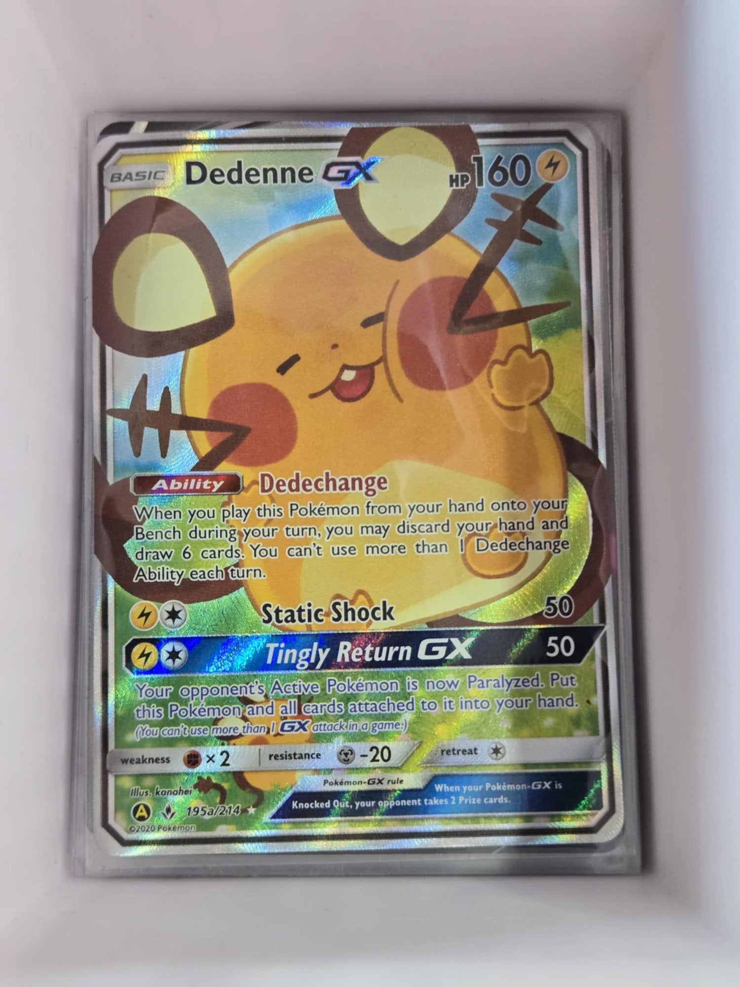 Image of Dedenne-GX Unbroken Bonds (UNB) #195a