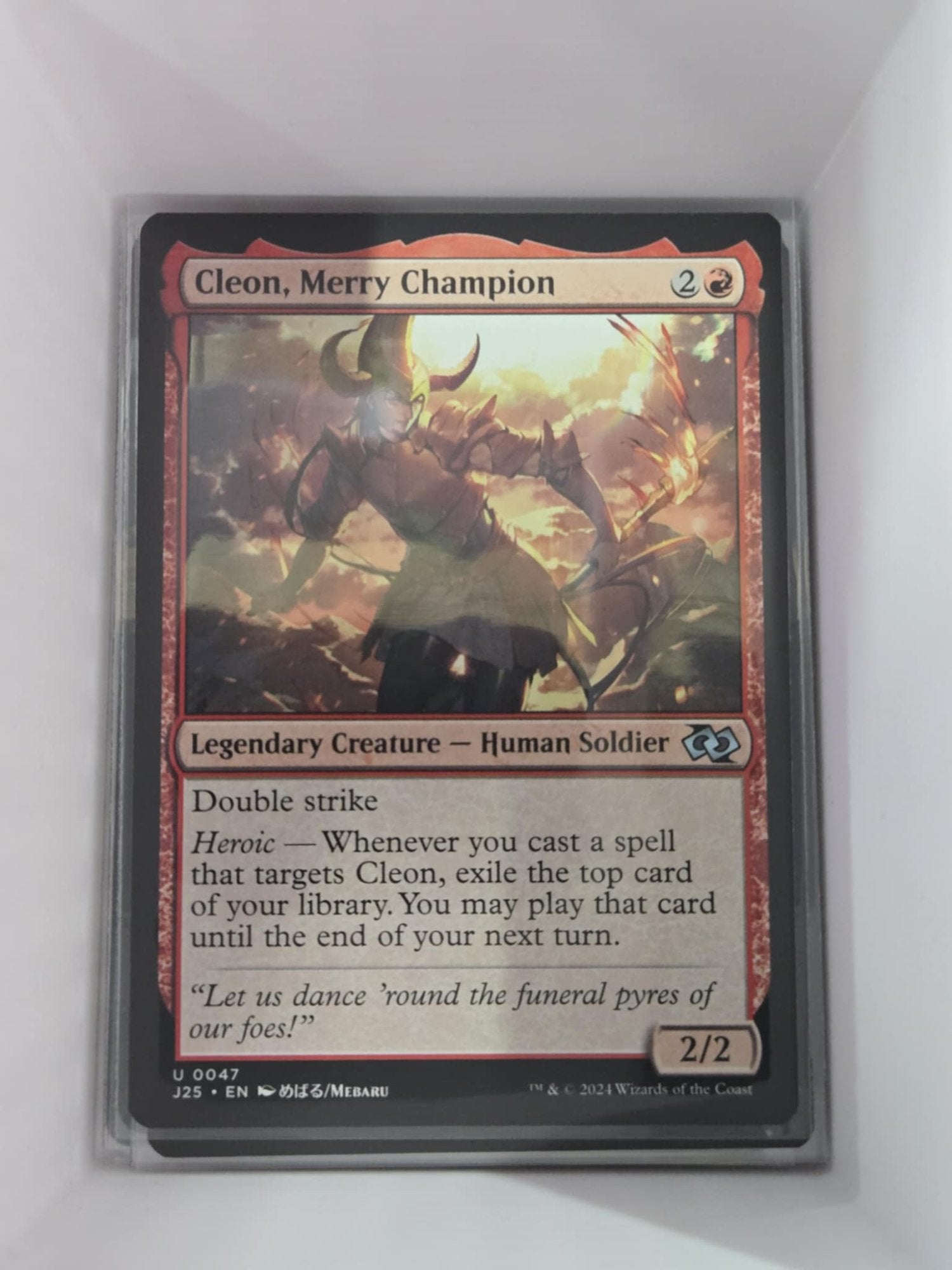 Image of Cleon, Merry Champion Foundations Jumpstart (J25) #47