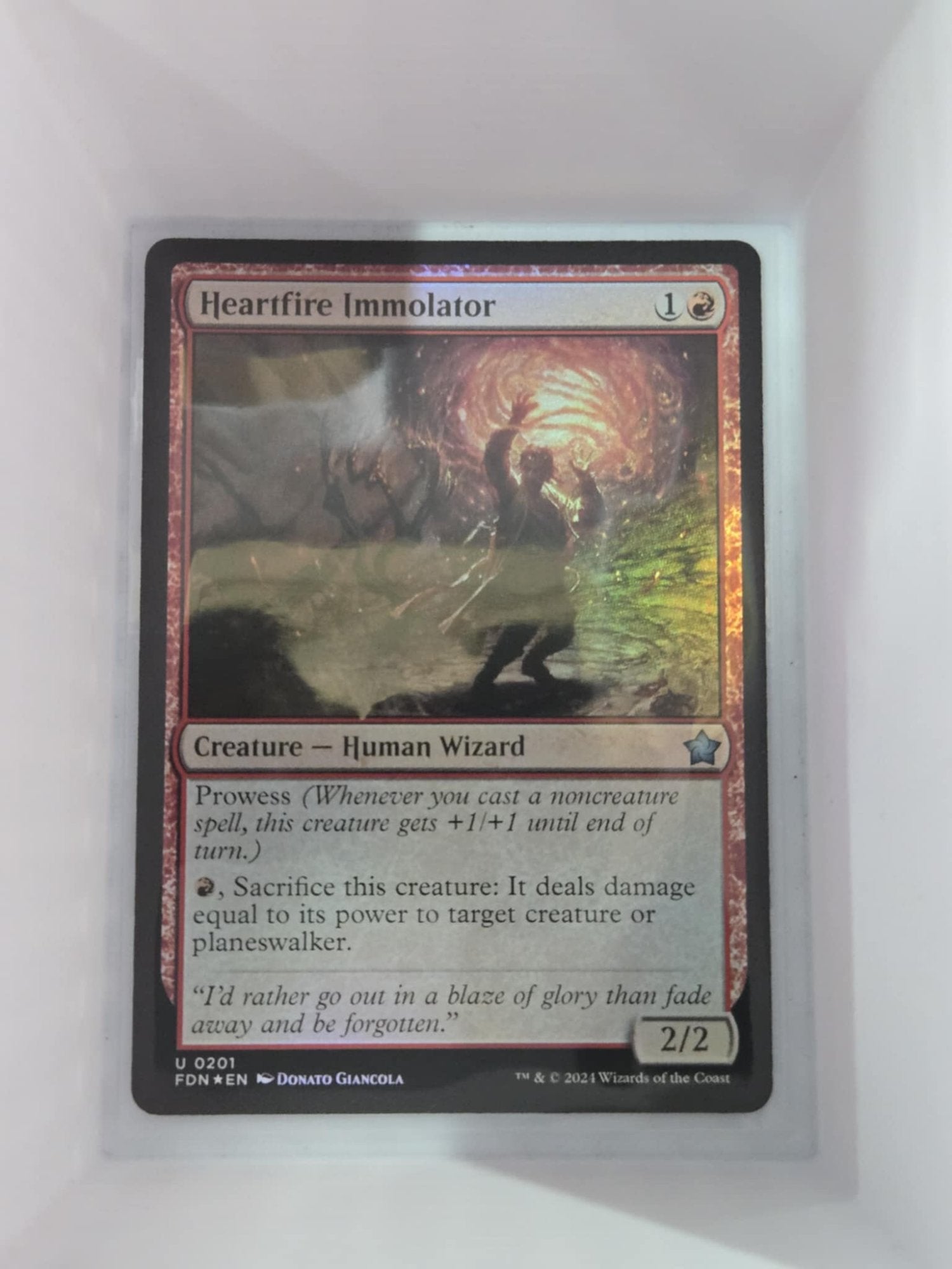 Image of Heartfire Immolator Foundations (FDN) #201