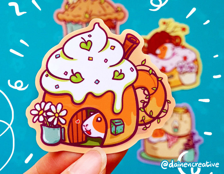 Artist Series - Sticker Packs - Dainencreative - Pop Culture Larrikin 