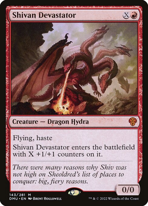 Image of Shivan Devastator Dominaria United (DMU) #143