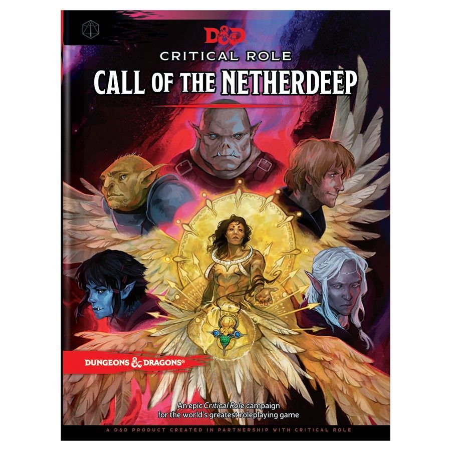 D&D - Critical Roll Call of the Netherdeep - Book - Pop Culture Larrikin 