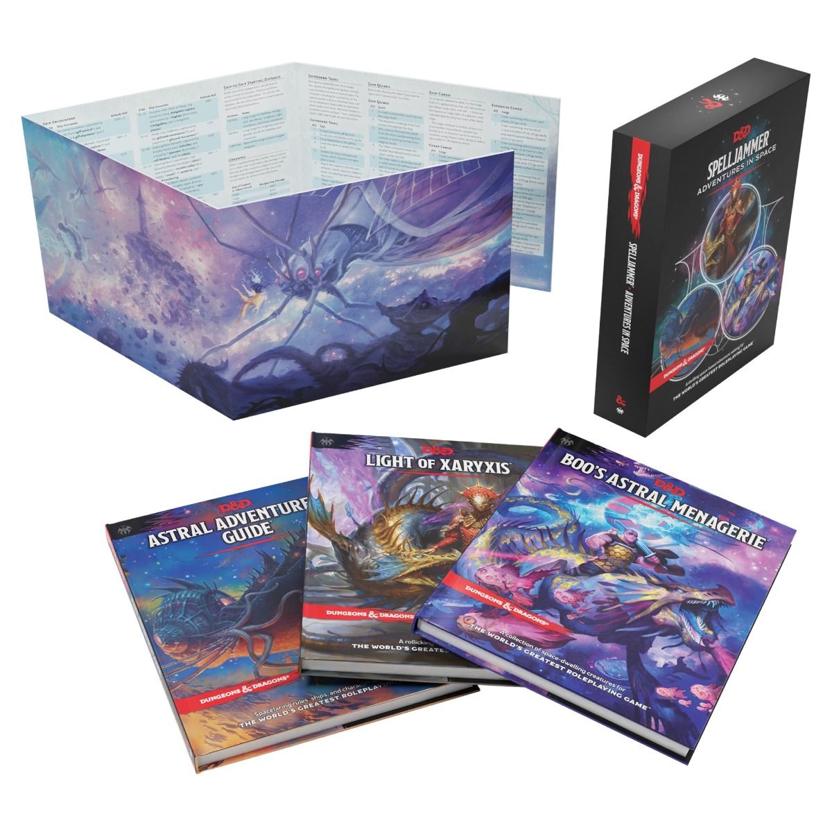 D&D - SpellJammer Adventures In Space - Book set - Pop Culture Larrikin 