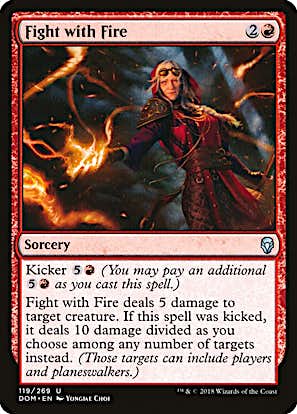 Fight with Fire #119 Dominaria en