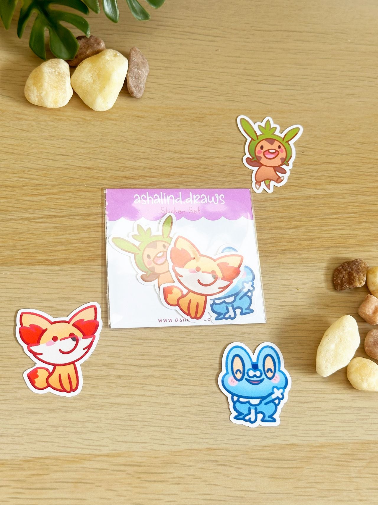 Sticker Sheets Poke - @ashalind.draws