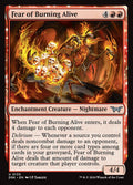 Image of Fear of Burning Alive - 135 PCL