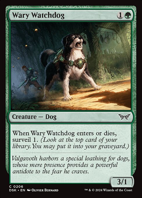 Image of Wary Watchdog - Foil - 206 PCL