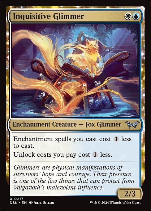 Image of Inquisitive Glimmer - Foil - 217 PCL