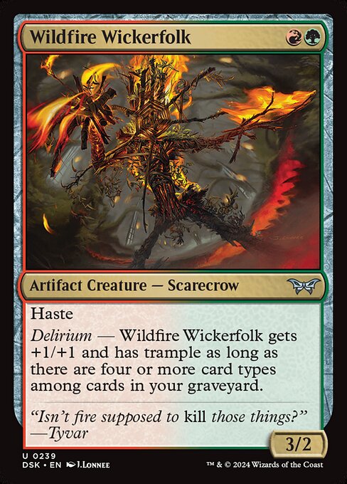 Image of Wildfire Wickerfolk - 239 PCL