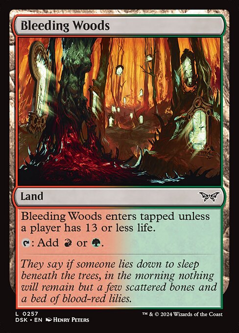 Image of Bleeding Woods - 257 PCL