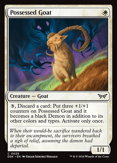 Image of Possessed Goat - 25 PCL