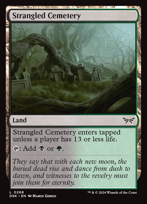 Image of Strangled Cemetery - Foil - 268 PCL