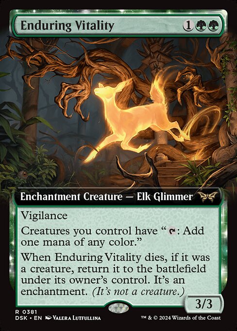 Image of Enduring Vitality - Extended Art Foil - 381 PCL