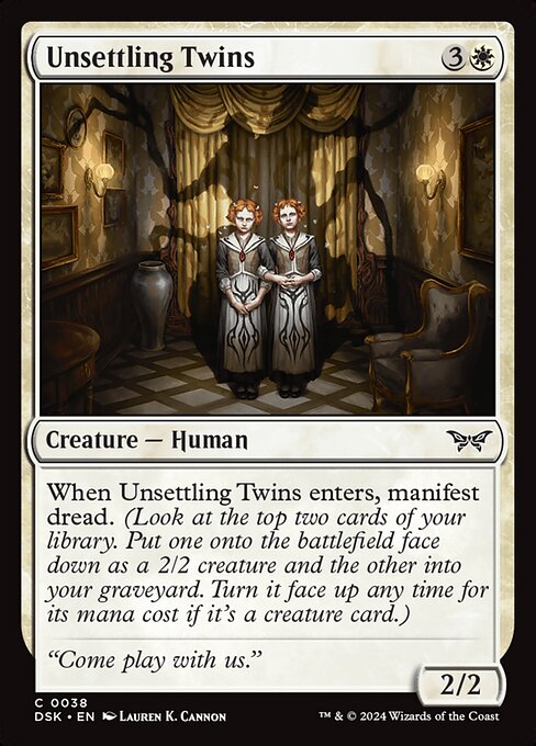Image of Unsettling Twins - 38 PCL