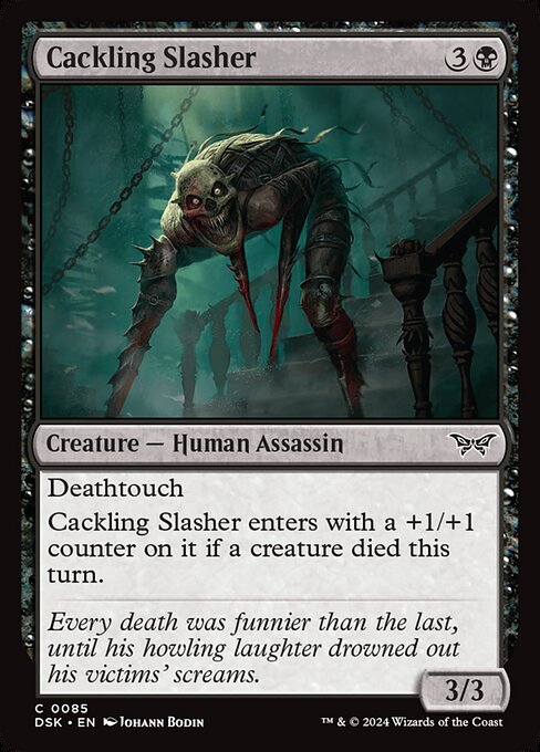 Image of Cackling Slasher - Foil - 85 PCL