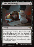 Image of Come Back Wrong - 86 PCL
