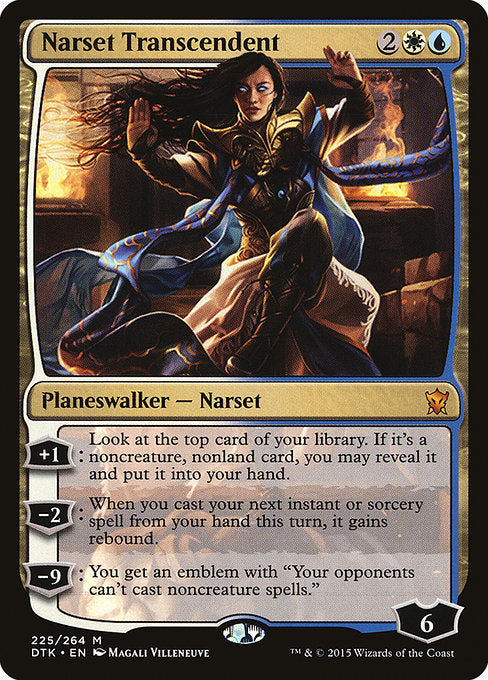 Image of Narset Transcendent Dragons of Tarkir (dtk) #225
