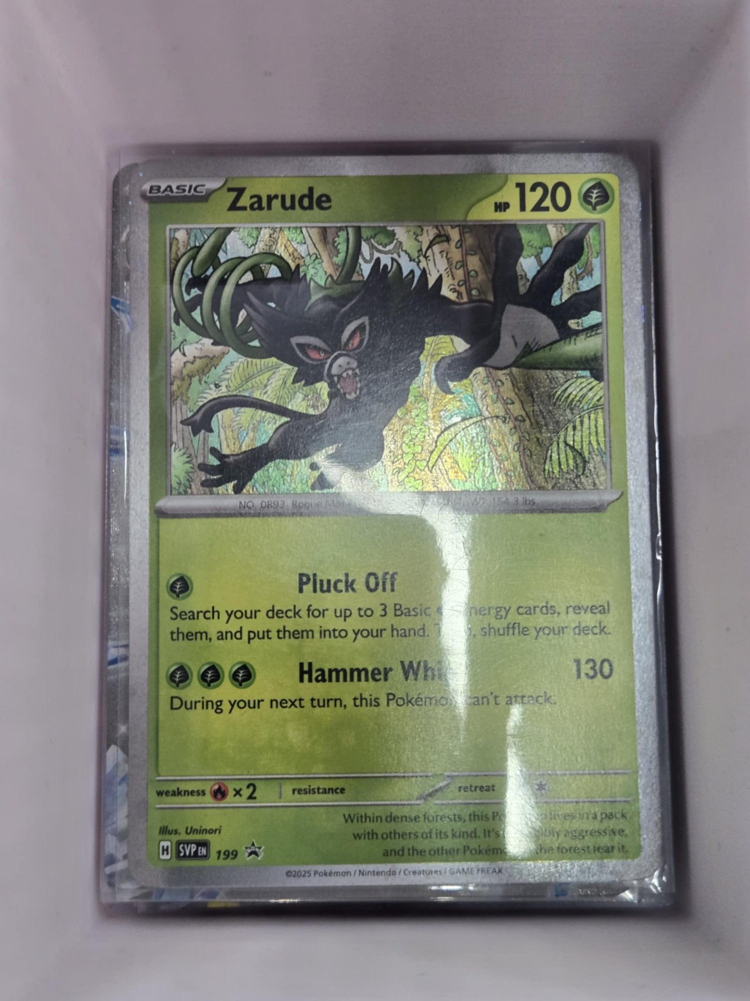 Image of Zarude Scarlet and Violet Promos (SVP) #199