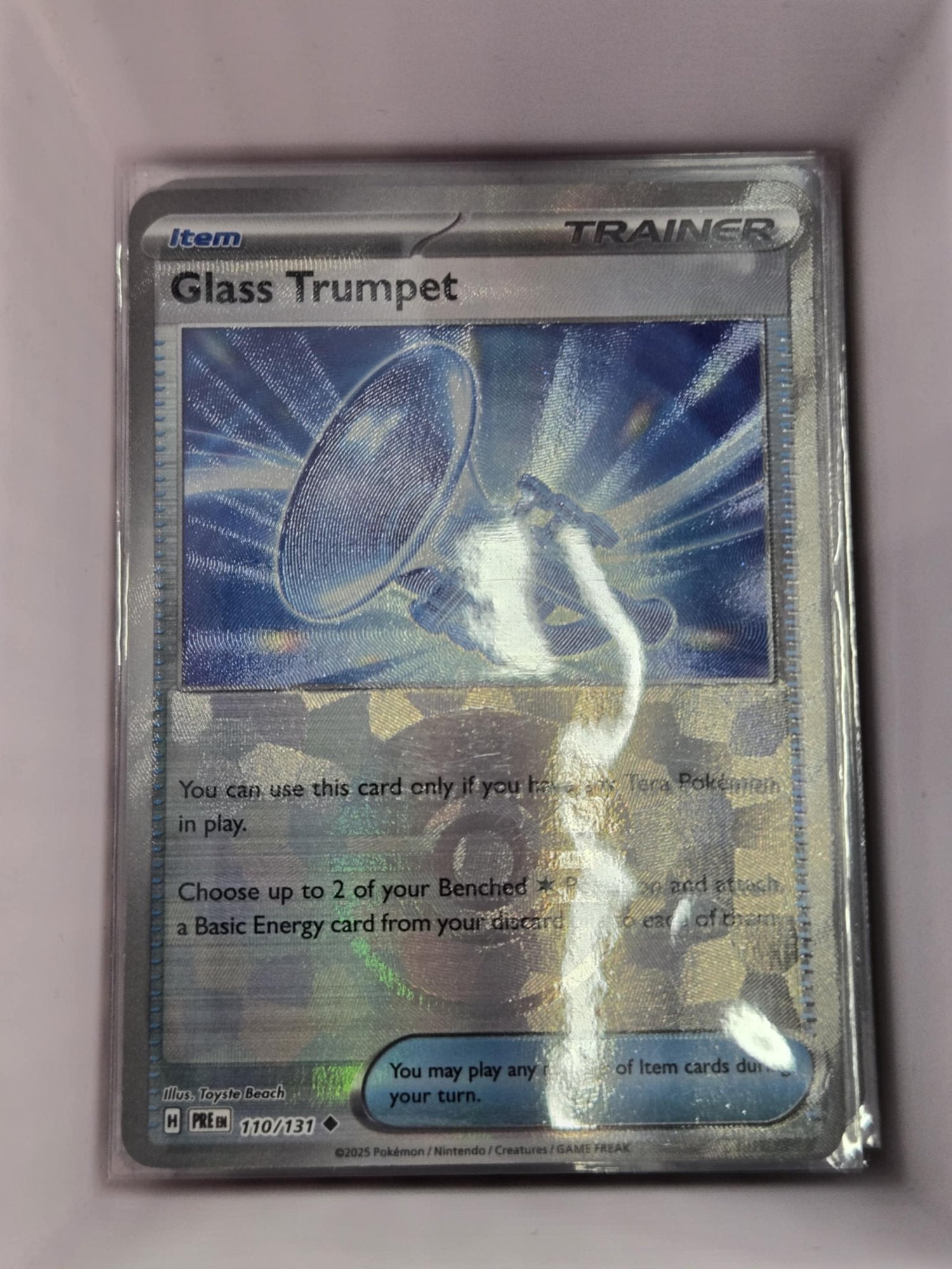 Image of Glass Trumpet Prismatic Evolutions (PRE) #110