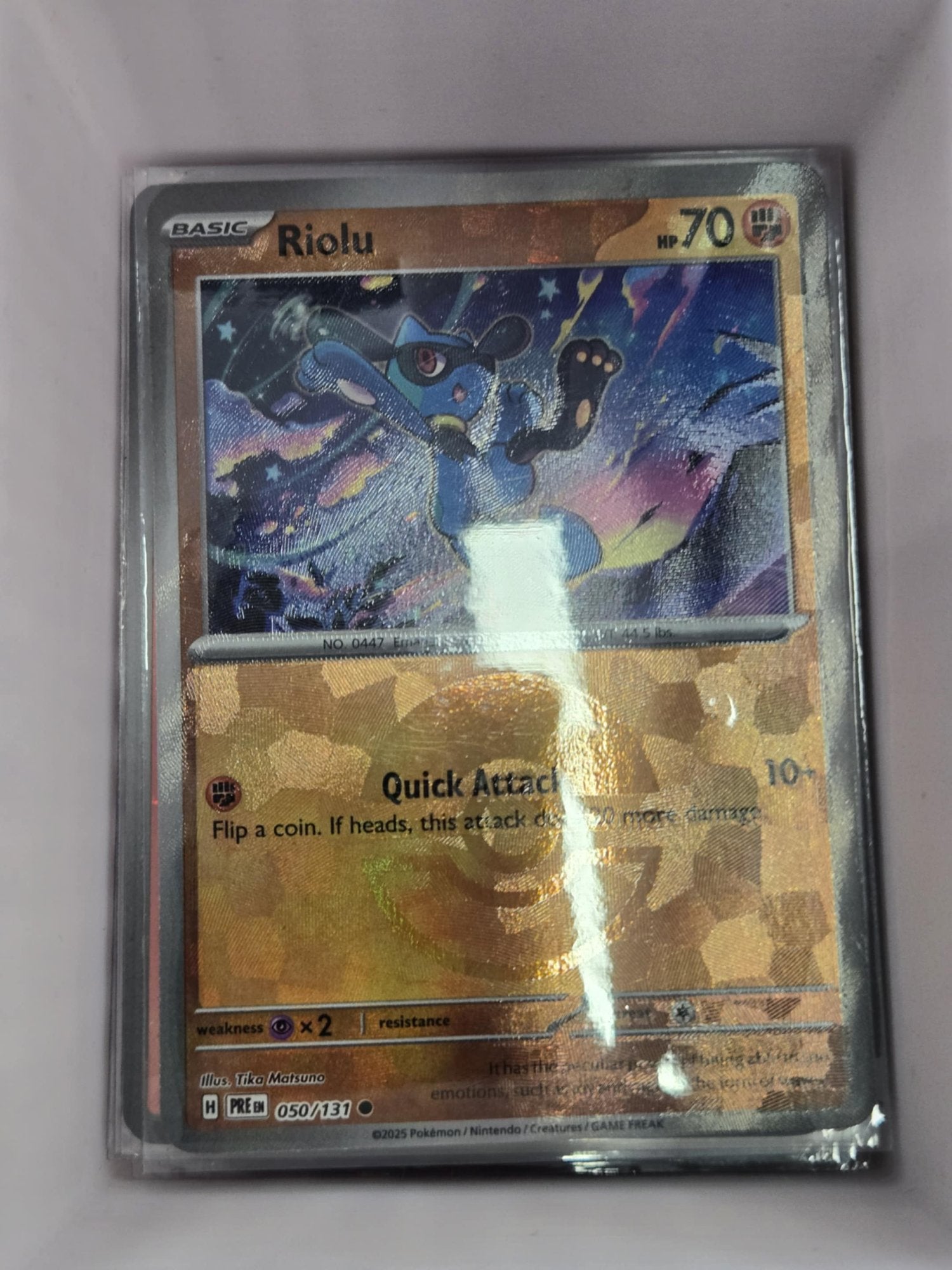 Image of Riolu Prismatic Evolutions (PRE) #50