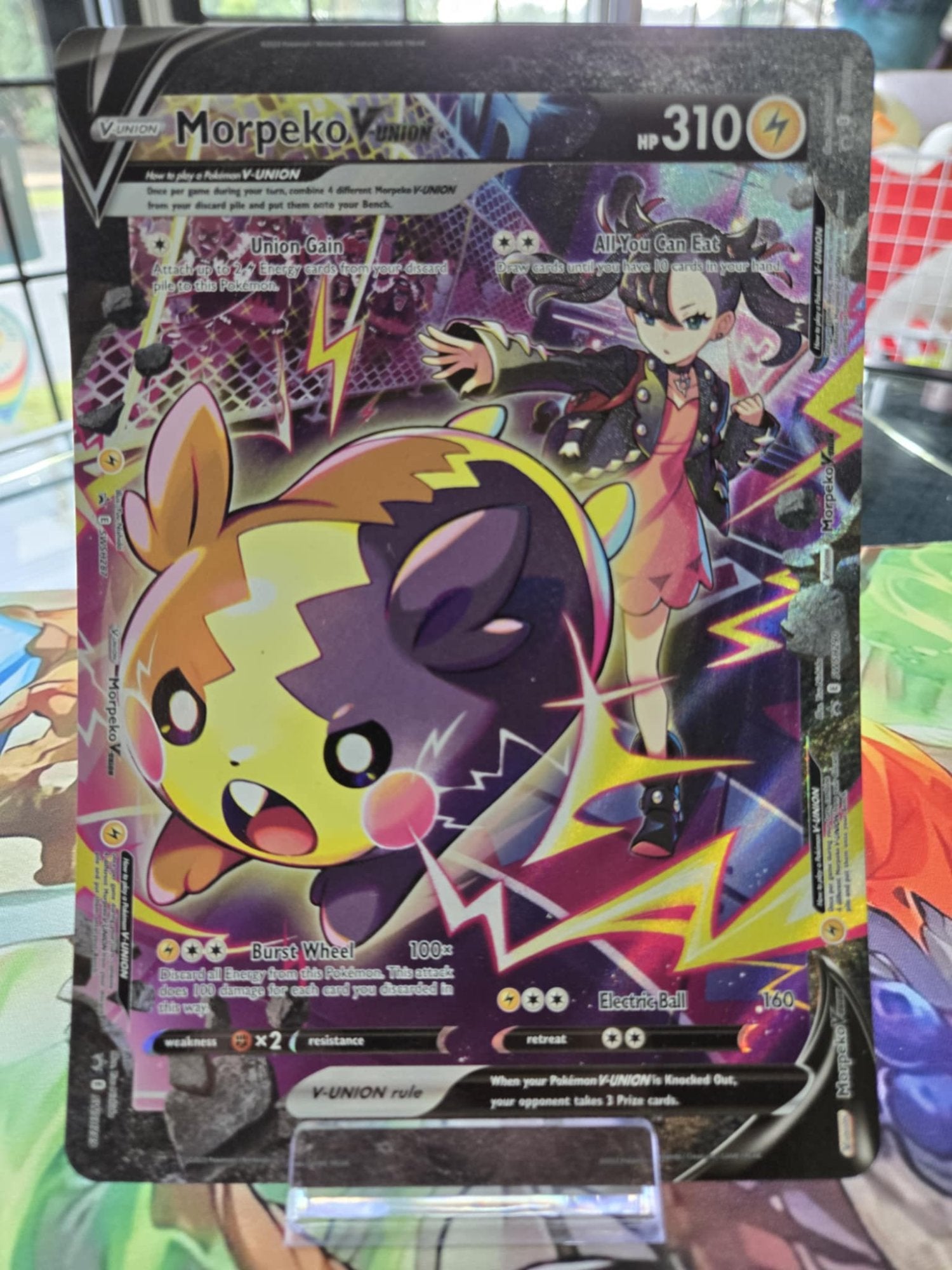 Image of Morpeko V-UNION Sword and Shield Promos #SWSH289