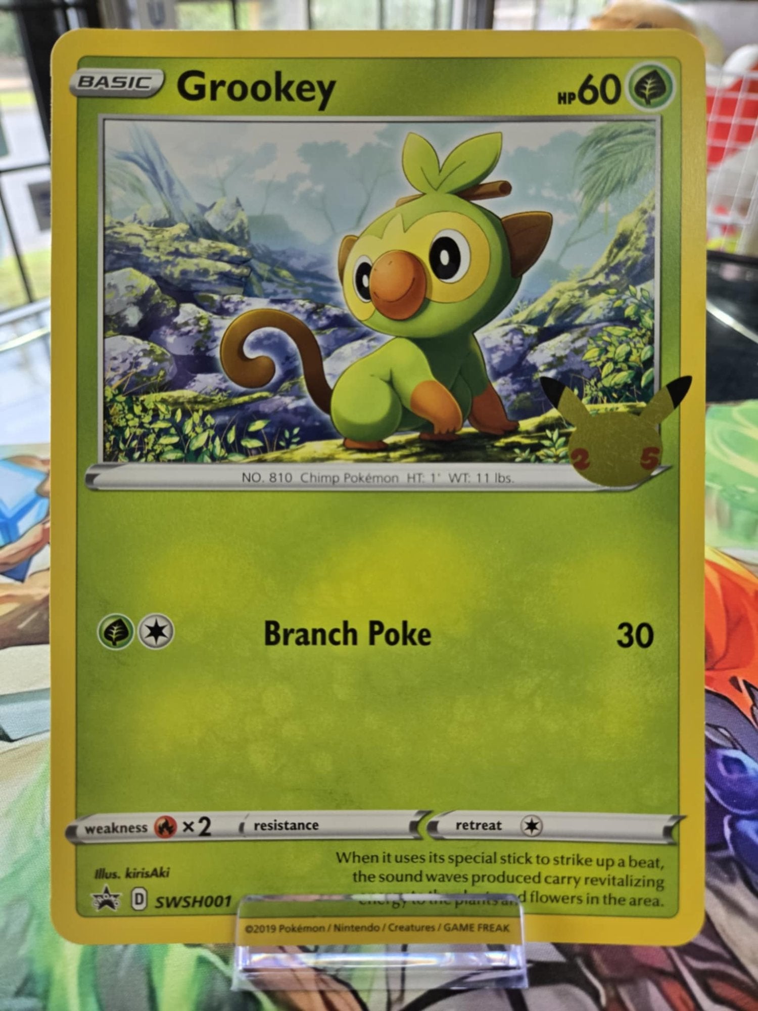 Image of Grookey Sword and Shield Promos #SWSH001