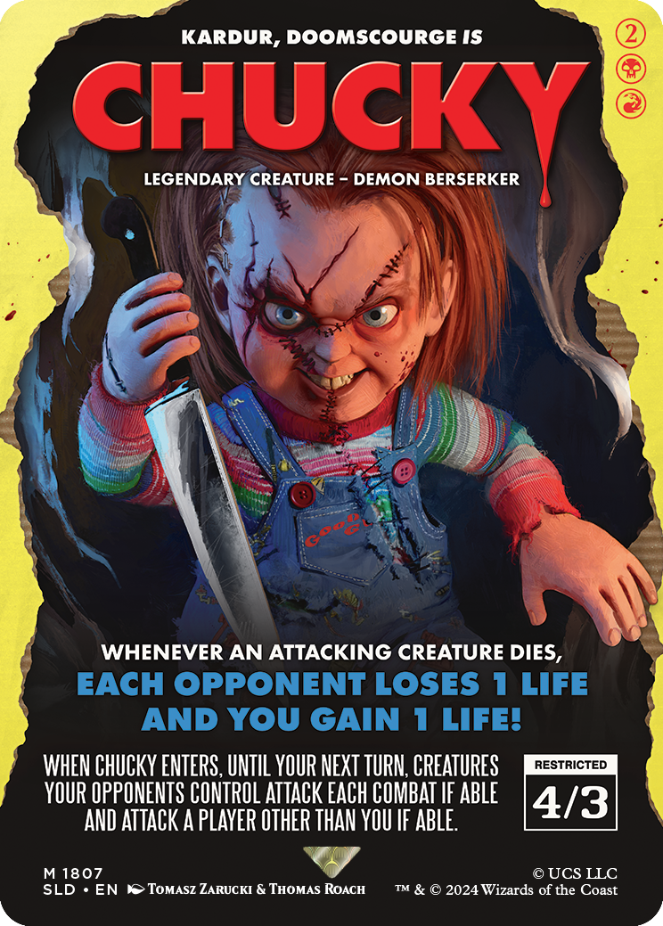 Secret Lair x Chucky MTG - Pop Culture Larrikin 