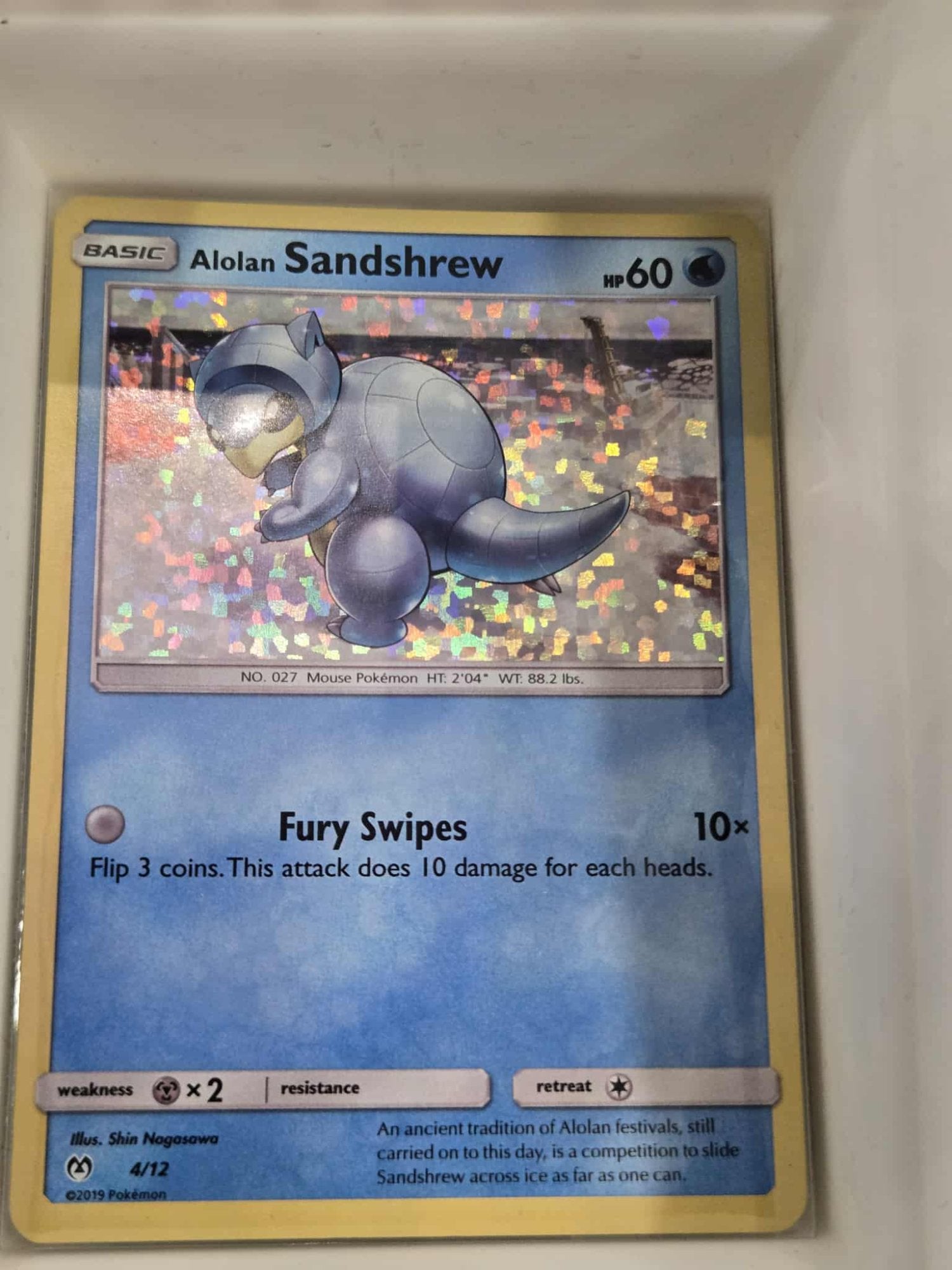 Image of Alolan Sandshrew McDonalds Collection 2019 (MCD19) #4