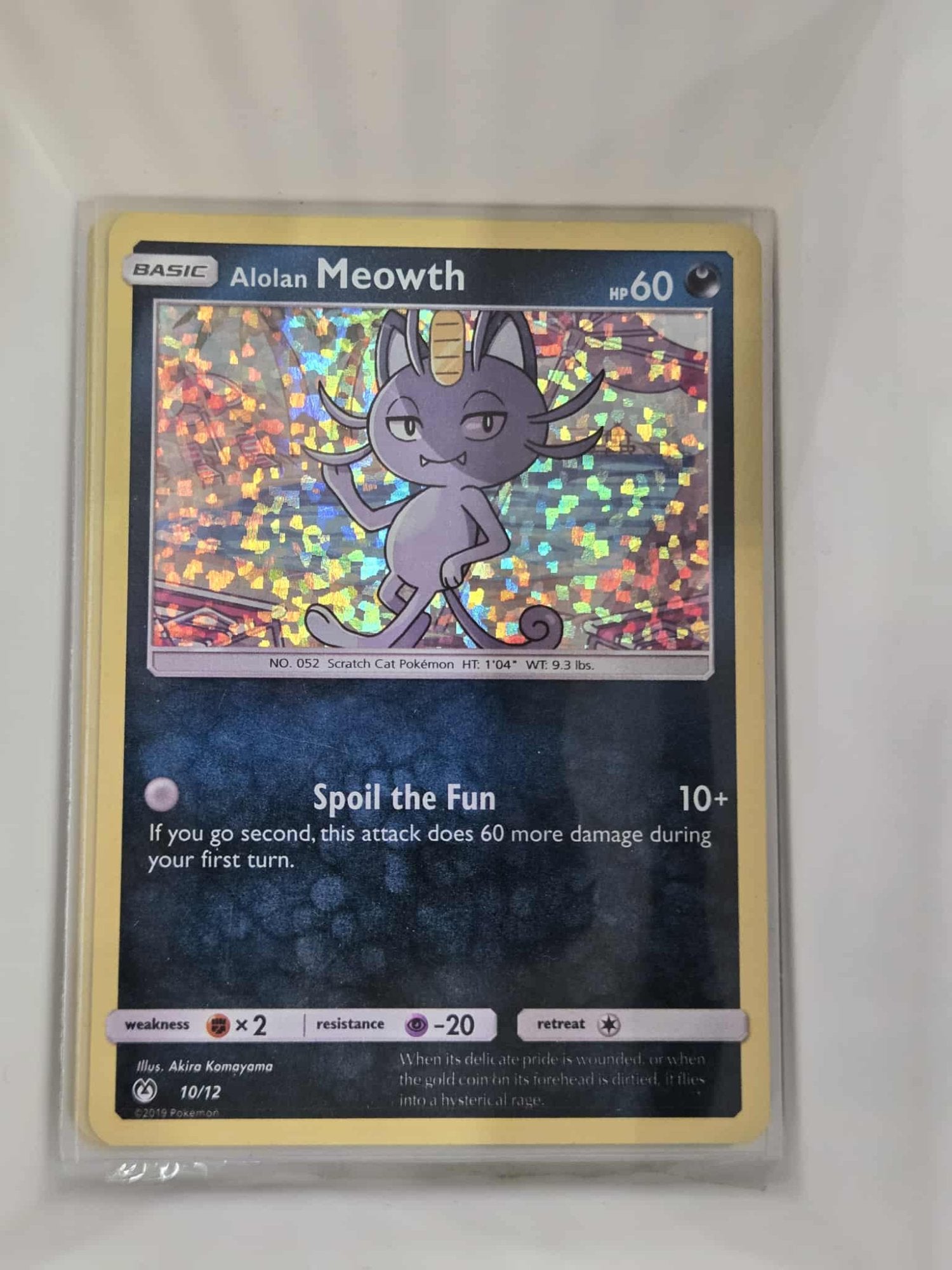 Image of Alolan Meowth McDonalds Collection 2019 (MCD19) #10