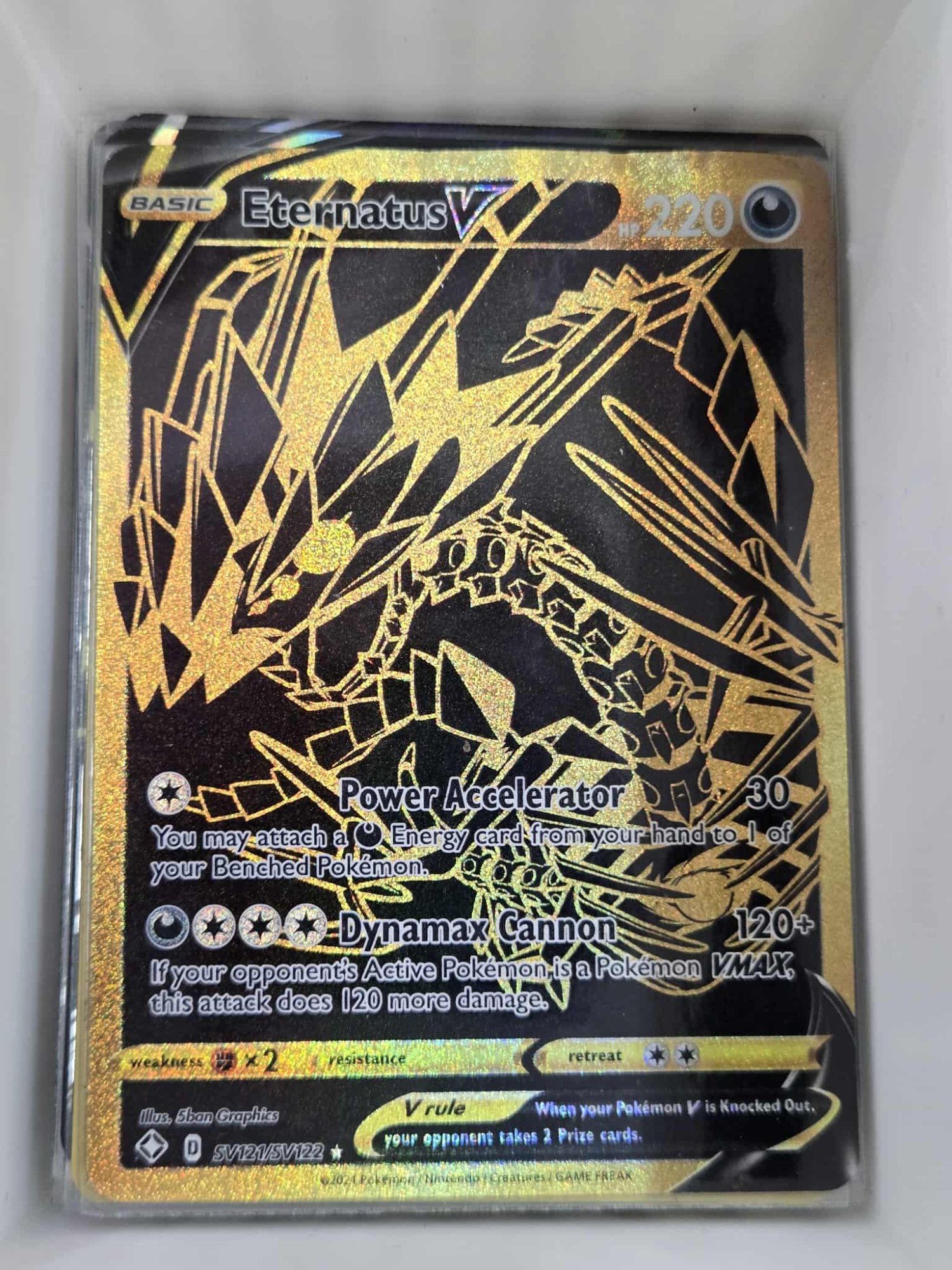 Image of Eternatus V Shining Fates (SHF) #SV121