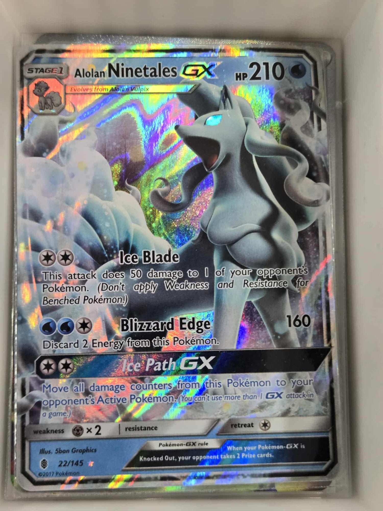 Image of Alolan Ninetales-GX Guardians Rising (GRI) #22